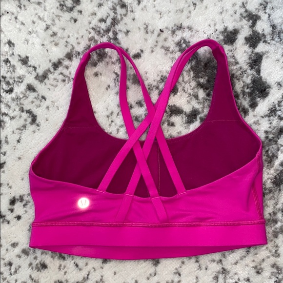 lululemon athletica Other - Lululemon Fuchsia sports bra size 6